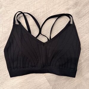 Fabletics Black Sports Bra